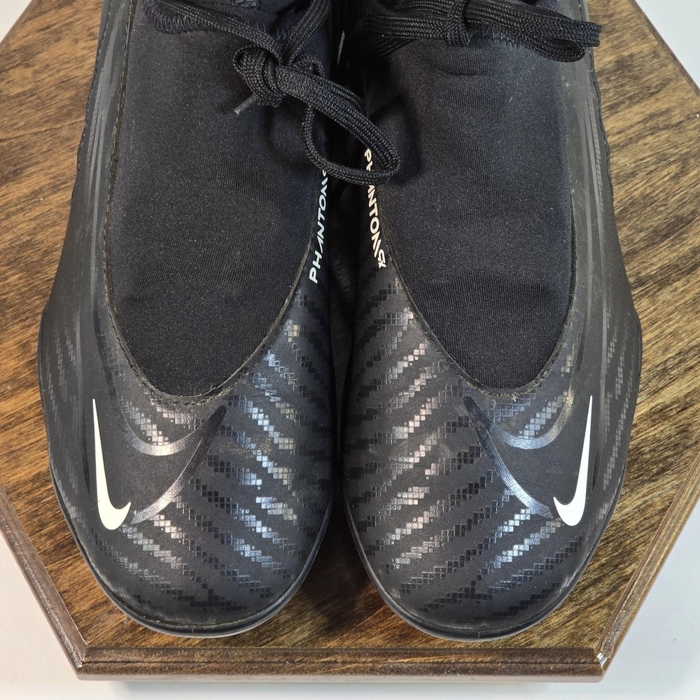 Nike Phantom GX Soccer Shoes Mens Size 6.5 Black Firm Ground Cleats DD9482-010 - Picture 3 of 10